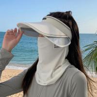 ราคา manxian ชุดผ้าคลุมหน้าหมวกกันแดดผ้าไหมเย็นแบบคลุมหน้า360องศา (19198869072)