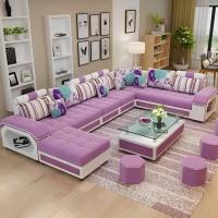 ราคา โซฟาห้องรับแขก living room sofa โซฟาโมเดิร์น โซฟาครอบครัว โซฟาเข้ามุม 7 ที่นั่ง รุ่น joyful s1 (19372107014)
