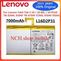 ราคา 100 ใหม่ Original L16D2P31แบตเตอรี่สำหรับ Lenovo Tab4 Tab 4 10 10 REL 10 PLUS TB X304L X304F TB X704F x704L X504F X504L Bateria (18919424015)