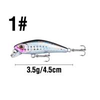 ราคา 1ชิ้น3 5กรัม 4 5เซนติเมตรเลเซอร์เหยื่อปลาซิวเหยื่อปลอมอย่างหนักตา3D เหยื่อตกปลาตกปลา (17814586515)