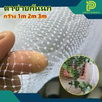 ราคา แบ่งตัด ตาข่ายกันนกสีใส ไม่ทึบ ไม่ขุ่น หน้ากว้าง 1m 2m 3m Bird net ตาข่ายดักนก ตาข่ายเอ็นใส (20146610664)