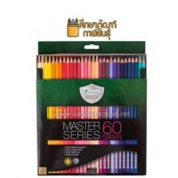 ราคา ดินสอสีไม้ แท่งยาว 60 สี มาสเตอร์อาร์ต Series เกรดพรีเมี่ยม (19832387049)