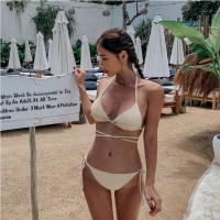 ราคา ชุดบิกินี่ ทูพีช สายฝอ แบบผูกด้านข้าง เซต2ชิ้น พร้อมส่ง (19621424111)