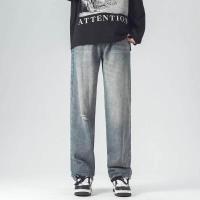 ราคา JOJO BOY กางเกงวินเทจชาย กางเกงยีนส์ แตกซ่อม สบาย แฟชั่น สไตล์อเมริกัน แนวโน้ม ฮิพฮอพ สไตล์เกาหลี ถนนสูง กางเกง หลวม (20817205215)