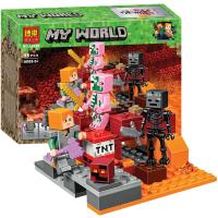 ราคา LEGO My World 21127 Fortress Dungeon Fortress 21119 Childrens Puzzle Assembly Lego Building Blocks (20709310819)