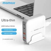 ราคา MOMAX GaN ที่ชาร์จ100WPD หัวแบบหลายชาร์จไฟเข้าเร็วพอร์ต C USB ซ็อกเก็ตบนโต๊ะเหมาะสำหรับ Apple 14 13 Huawei โน้ตบุ๊คโทรศัพท์มือถือ Xiaomi ฯลฯ (18739997929)
