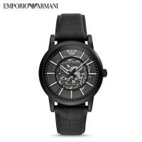 ราคา Armani สีดำนาฬิกาซามูไรชายนาฬิกาเปลือยกลไกของขวัญแฟนหนุ่ม Emporio Armani (21273558735)