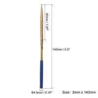 ราคา 10pcs 3x140mm Diamond Needle File Set Half Round Round Triangle Files Titanium Coated Tools DIY Wood Rasp File Needle For Stone (16190303772)
