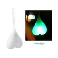 ราคา CW ซิลิโคนไฟท้ายรถจักรยานขี่ไฟ LED ลูกบอลหัวใจไข่แถบเรืองแสงติดแขนสำหรับกลางคืนไฟกันน้ำขี่จักรยานกลางคืน Waring โคมไฟไฟฉาย gift gift (9675199880)