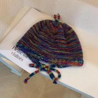ราคา mimi didi หมวกไหมพรมถักสีรุ้ง น่ารัก อบอุ่น สำหรับนักเรียน ฤดูหนาว แฟชั่นสไตล์เกาหลี E513 (21237521767)