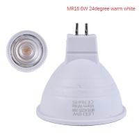 ราคา Aolie Dimmable GU10 COB LED Spotlight 6W MR16 Bulbs Light 220V White Lamp Down Light (3666220757)