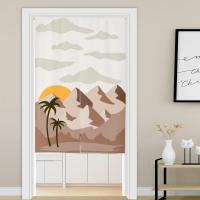 ราคา Fashion 2023 Beijing drew curtains for the entrance of the kitchen This is a short decorated caf é with half curtains hanging on the north entrance of the house (19818944293)