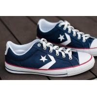 ราคา รองเท้า CONVERSE ของแท้ รุ่น ONE STAR PLAYER OX NAVY สีกรม (5201478995)