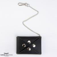 ราคา Louis Montini กระเป๋าใส่บัตร หนังวัวแท้ กระเป๋าใส่เหรียญหนังแท้ Credit Card Wallet Card Holder WK10 WK12 (7687434760)