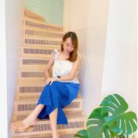 ราคา ชุดเดรสผ้าฝ้ายสายเดี่ยว ย้อมคราม (7847220775)