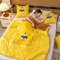 ราคา huowa 2 in 1 หมอนผ้าห่มแบบพับได้ ผ้าห่มในรถสำนักงาน (20683713352)
