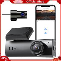 ราคา TEQIN Fast Delivery Dash Cam Front Rear Camera 2K 1K WiFi GPS Driving Recorder Dashboard Camera Parking Monitor WDR Car Dashcam (21124578319)