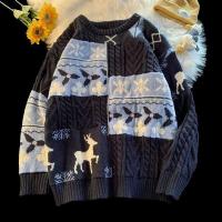 ราคา MNO 9 Sweater YM49 สเวตเตอร์ไหมพรม ถักลายใบไม้ ถักลายกวาง เสื้อไหมพรม เสื้อกันหนาว เสื้อสเวตเตอร์ชาย (21124898986)