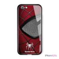 ราคา สำหรับ iPhone X XS XR XS MAX 5 5S SE 6 6S 7 8 Plus Case Marvel กัปตันอเมริกาไอรอนแมน Spiderman เคสกันกระแทกกระจกเทมเปอร์กรณีฝาหลัง (756518558)