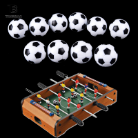 ราคา TONGBAO01 10pcs 32mm พลาสติกฟุตบอลตารางขนาดฟุตบอลฟุตบอล ffussball (19739680261)