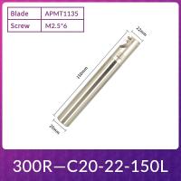 ราคา บาร์มิลลิ่ง BAP300R เครื่องตัดมิลลิ่ง ด้ามมีด Turning Tools ใส่เม็ดAPMT1135หัวกัดปาดหน้า Face Milling Cutter Bar (16796468519)