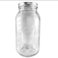 ราคา Cold Coffee Maker Coffee Filters for Wide Mouth Mason Jar Stainless Steel Ultra Fine Mesh Tea with Fruit Infuser Iced Coffee Maker Iced Tea Maker Cold Brew Coffee Maker (20474303762)