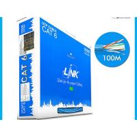 ราคา LINK สายแลน CAT6 LINK รุ่น US 9106A 1 ยาว 305 เมตร สีฟ้า Link US 9106A 1 CAT6 UTP 250 MHz w Cross Filler 24 AWG CM Blue 305 M Easy Box (20450880183)
