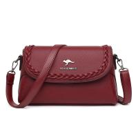 ราคา Kangaroo leather handbag 2022 new tide cowhide inclined shoulder bag joker soft leather shoulder bag fashion mom mother in law bag (16200916144)