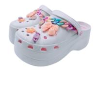 ราคา BAOJI รองเท้าหัวโตเบาจิแท้ ลายใหม่ ลายดอกไม้ ลายผลไม้ พื้นสูง size 36 40 (16049749732)