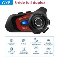ราคา Gearelec หูฟังอินเตอร์คอม GX8 1500m 8สำหรับรถมอเตอร์ไซค์ อินเตอร์คอมบลูทูธสำหรับฟังเพลง (21170262721)