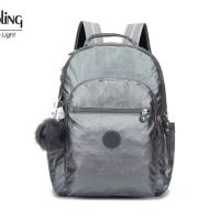 ราคา Kipling กระเป๋าเป้สะพายหลังสำหรับทั้งหญิงและชายกระเป๋าเป้สะพายหลังขนาดใหญ่กระเป๋าถุงคอมพิวเตอร์เดินทางความจุขนาดใหญ่ผ้าใบไนลอนกันน้ำน้ำหนักเบาใหม่ (19653232193)