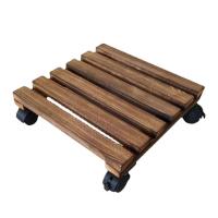 ราคา 30เซนติเมตรไม้กลิ้งกระถางยืนแคดดี้ไม้กระถางกระถางดอกไม้กลมกับล้อในร่มรถเข็นกระถางต้นไม้กลางแจ้งกับ360 หมุนถาดรองแก้วกระถางดอกไม้กลิ้ง (19533042699)