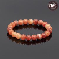 ราคา อาเป่า หินบอตสวานาอาเกต สีส้ม Botswana Agate ขนาด 8 มิล คัดหิน หินแห่งการเปลี่ยนแปลงที่ดี กำไลหินสี กำไลหินนำโชค หินสีส้ม บ็อตสวานา อาเกต (17142896497)