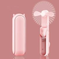 ราคา พัดลมพกพา พาวเวอร์แบงค์ พัดลมพับได้ มินิ USB ชาร์จแบตเตอรี่ คุณสมบัติกระซิบเงียบ พร้อมส่ง (9113130750)