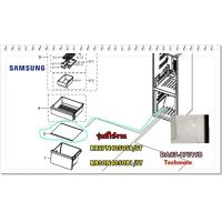 ราคา อะไหล่ของแท้ ชั้นวางกระจกตู้เย็นซัมซุง ชั้นล่าง ช่องฟรีส SAMSUNG DA97 17519B ASSY SHELF FRE RB27N4050S8 ST RB30N4050B1 ST (12082007602)