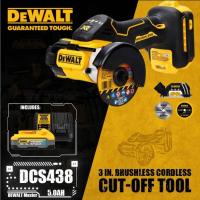 ราคา DeWALT DCS438B ตัด3 นิ้ว Brushless Cordless 3 in Cut Off Tool Tool Only เครื่องตัดเหล็ก ปูน 3 dcs438 (21276448325)