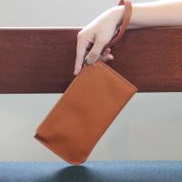 ราคา ARC wallet กระเป๋าสตางค์ทำจากหนังแท้ สีน้ำตาล THEOREM (363216270)