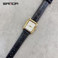 ราคา SANDA แถบแฟชั่นนาฬิกาผู้หญิงควอตซ์ยุคกลางแบบใหม่ลวดเย็บกระดาษสไตล์เล็กอเนกประสงค์และเรียบง่ายกันน้ำได้นาฬิกาผู้หญิง1121 (19723815341)