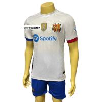 ราคา เสื้อผ้ากีฬาผู้ชา ชุดกีฬา สโมสรฟุตบอล ทีมบาร์เซโลน่า บาซ่า ได้เสื้อ กางเกง คุณภาพพรีเมี่ยมสินค้าถ่ายจากงานจริง (20490855924)