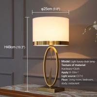 ราคา OUFULA โคมไฟตั้งโต๊ะหรูหราทันสมัย LED ลายออกแบบเซรามิคสำหรับบ้านข้างเตียง (20473873409)