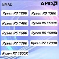 ราคา หน่วยประมวลผล AMD Ryzen ซีรีส์ Ryzen R3 R3 1300 R5 1400 R5 1500X R5 R7 1700X 1800X CPU (20631041107)