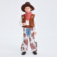 ราคา Pickmine ชุดชุดคาวบอยใหม่2023ชุดคอสเพลย์ผู้หญิงปาร์ตี้ฮาโลวีนชุดคาวบอยเด็กพร้อมหมวกเสื้อกั๊กผ้าพันคอสำหรับเด็กผู้ชายและเด็กผู้หญิง (19973122099)