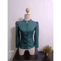 ราคา เสื้อจิตรลดา ผ้าไหมลาว ทรงสวย แมชกับกางเกง หรือผ้าซิ่น ใส่งานบวช งานบุญ ออกอีเว้นท์ สวยมาก (18832676403)