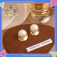 ราคา QIC Fashion Pearl Earrings For Girls Luxury Elegant Earrings Jewelry Accessories For Women Birthday Gifts (20918841529)