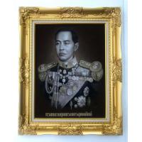 ราคา ผ้ากำมะหยี่กรมหลวงชุมพรเขตอุดมศักดิ์ เสด็จเตี่ย ใส่กรอบหลุยส์ทอง ขนาดรวมกรอบ21X26 นิ้ว (15270161689)