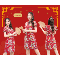 ราคา กี่เพ้าสาวอวบ มินิเดรส อก40 เอว36 สะโพก44 ยาว 36นิ้ว (21266969809)