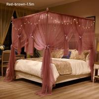 ราคา XINLANYASHE มุ้งกันยุง 5 ฟุต มุ้งครอบใหญ่6ฟุ มุ้ง มุ้งครอบผู้ใหญ่ มุ้ง 6ฟุต สามประตู มุ้งเต็นท์ มุ้งสไตร์เจ้าหญิง กันแมลง พกพาสะดวก มุ้งคลุมเตียง มุ้งครอบ มุ้งลวด มุ้งเตียงสองชั้น มุ้งกันยุง 5 ฟุต มุ้