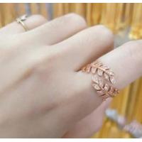 ราคา แหวนใบมะกอก แหวนใบมะกอกฟรีไซด์ปรับขนาดได้ไม่ลอก (15450107359)