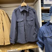 ราคา UNIQLO ชุดผู้ชายสำหรับผู้หญิงเสื้อลำลองเสื้อหลวม2023ฤดูใบไม้ร่วงเสื้อแขนยาวแจ็คเก็ต462092แบบย้อนยุค (19725473223)