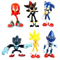 ราคา IJVBTV ภาพยนตร์เกมตุ๊กตาของเล่น Shadow Hedgehog เสียง Sonic รูปการ์ตูน Figurines Sonic Figure Action Figures เด็ก Hedgehog ของเล่นหาง Werehog (16876252266)